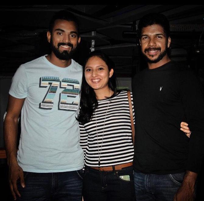 Varun Aaron and his wife Ragini Singh are close friends with Indian cricketer KL Rahul.