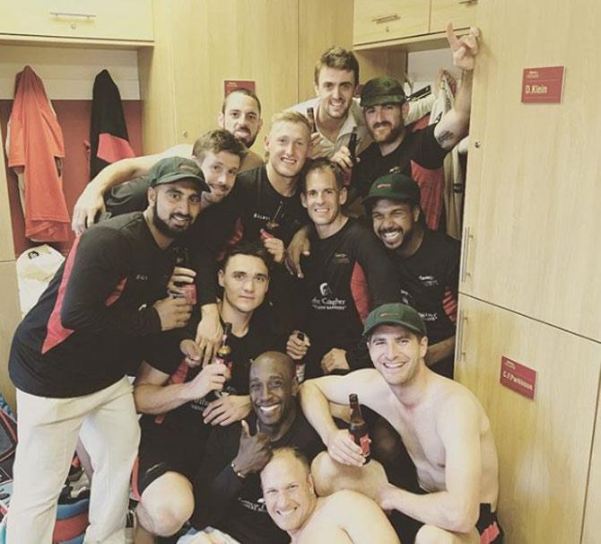 Varun Aaron made his ODI debut in October 2011 against England. 
 