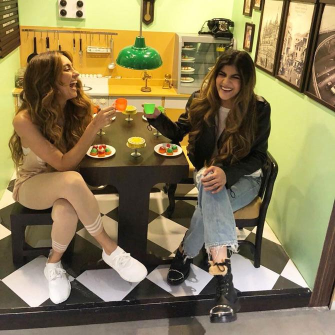 In picture: Ananya Birla enjoys a candid conversation with VJ Anusha Dandekar at the Facebook office in Mumbai