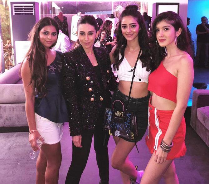 Shanaya Kapoor has quite a few close friends from the industry. A couple of them include Ananya Panday and Suhana Khan. The three girls have been friends from a very young age and have only grown closer as the years have passed.