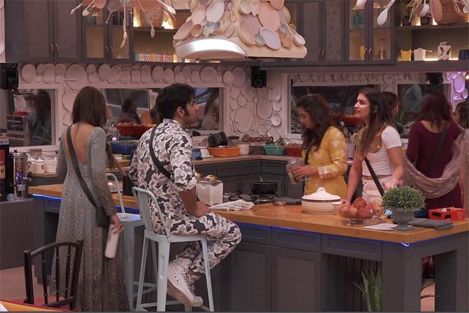 This doesn't stop here; fingers were also pointed at Shehnaaz and Paras for not managing the ration and taking the situation too lightly. An emotional Shehnaaz breaks down while Paras tries to console her. He also further compliments her for being cute and we wonder what's brewing!