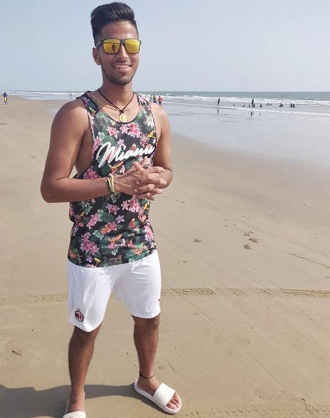 Washington Sundar  is an Indian cricketer who has played as a batsman for the under-19 national team.
