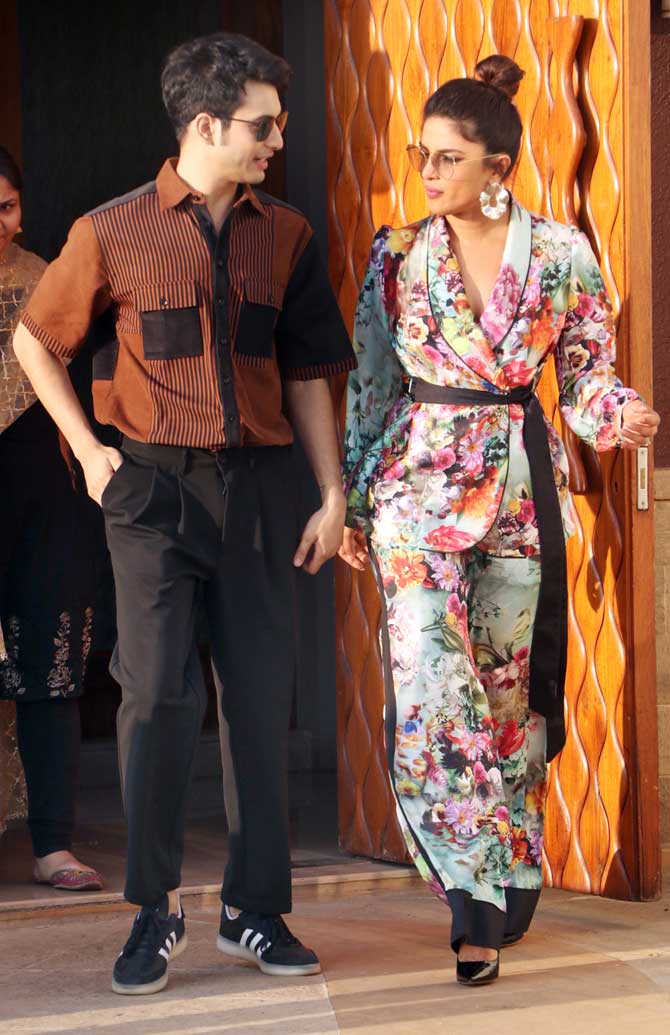 Priyanka Chopra has been busy promoting the film along with her co-star Rohit Saraf. The duo has been travelling across India for the movie. 