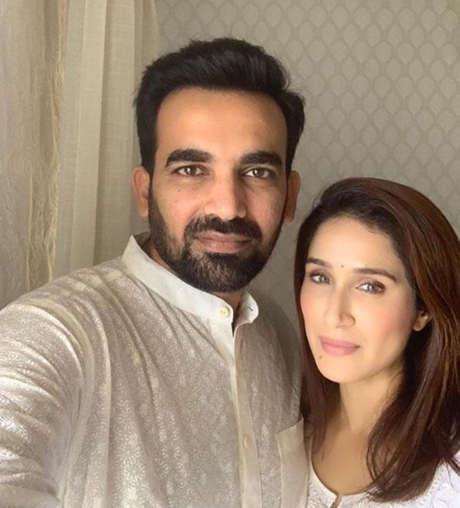 During Eid, Zaheer posted a beautiful selfie with Sagarika and wishes all his fans. He wrote, 'May the magic of this Eid bring lots of happiness in your life and may you celebrate it with all your close friends & may it fill your heart with love and light .Eid Mubarak!!'