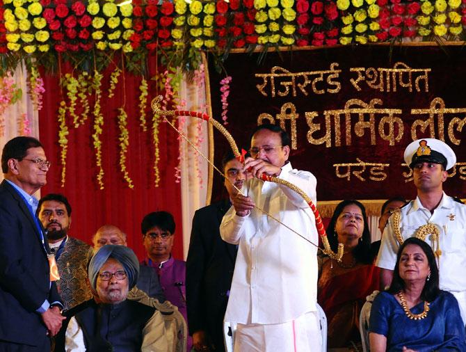 Vice President Venkaiah Naidu on Dussehra called for eliminating social evils like casteism, fundamentalism, corruption and discrimination that impede the progress of the society and the nation.