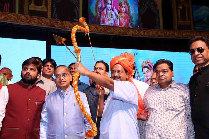 The Delhi Chief Minister urged people to abstain from burning firecrackers during the upcoming Diwali festival and told them of a new event planned for a day earlier.