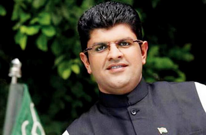 Dushyant Chautala. Pic/Facebook