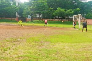 District Sports Office announces winner via penalty shootout