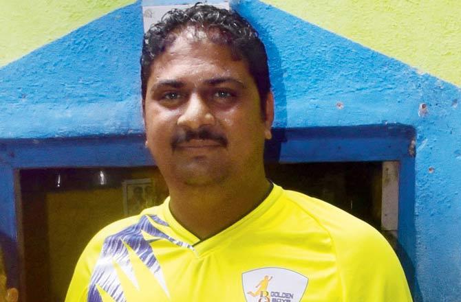Jagdeep Dhanu, football coach, Colaba Municipal School