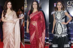 Gracy Singh, Madhuri Dixit-Nene, Krystle D'Souza at an awards gala