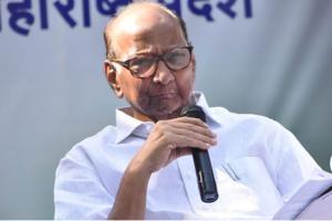 Sharad Pawar votes, urges people to exercise democratic right