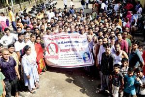 A total poll boycott by Thakkar Bappa Colony residents