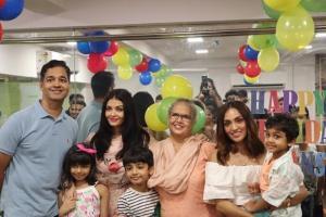 Aishwarya Rai celebrates nephew Shivansh's birthday with Aaradhya