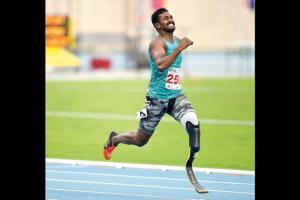 After losing leg at LoC, soldier Gunasekharan wins three gold medals