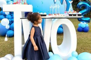 Asin's daughter Arin turned two and the celebration was a grand affair