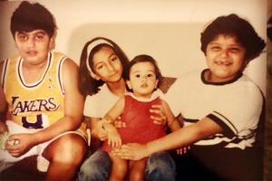 Arjun Kapoor's childhood swag too 'high'; see pic with Anshula, Janhvi