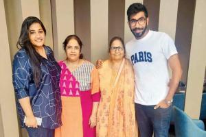 Jasprit Bumrah and his 'leading ladies' mother, sister on Instagram