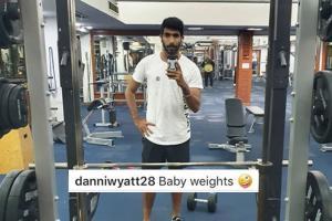 Bumrah shares workout photo in gym; female cricketer takes funny dig!
