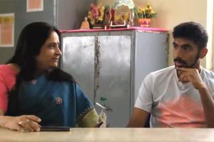 Jasprit Bumrah and mother get emotional; recall early days of struggle