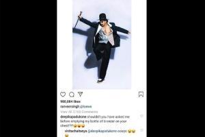 Don't miss Deepika's comment on hubby Ranveer Singh's chest hair