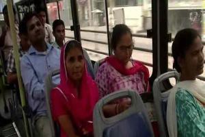 Free bus ride scheme for women rolled out in Delhi on Bhai Dooj