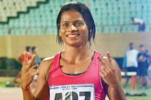 Indian sprinter Dutee Chand sets new 100m NR at 11.22s