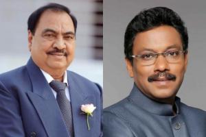 Denied ticket, Eknath Khadse and Vinod Tawde accept party decision