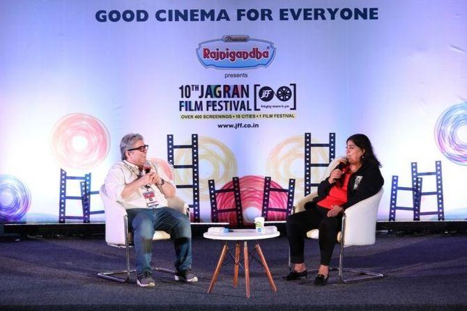 Gurinder Chadha at the 10th Jagran Film Festival 