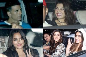 Housefull 4 special screening: Friends and family watch madcap comedy