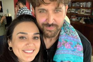Preity Zinta's picture with Hrithik will remind you of Koi... Mil Gaya