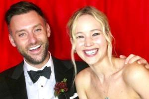 Jennifer Lawrence exchanges vows with her fiance Cooke Maroney