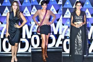 Kim Sharma, Mandira Bedi, Gul Panag, Flora Saini party in Juhu