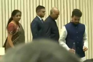 President, Nirmala Sitharaman rush to help woman guard who fainted