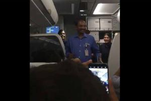 Chandrayaan 2: ISRO chief K Sivan gets a super-star welcome in a flight