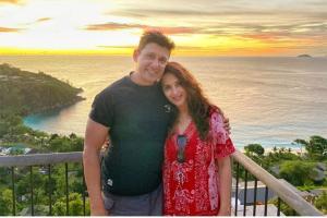 Madhuri Dixit wishes hubby Shriram Nene on her anniversary