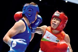 Boxing Championships: MC Mary Kom starts with a bang