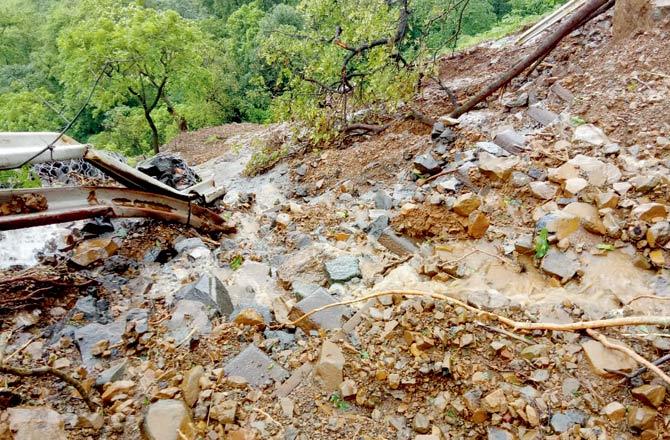 Record monsoon this year has washed away tracks in several places