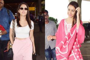 Shraddha Kapoor and Nushrat Bharucha flaunt shades of pink