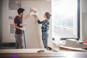 How to paint your home space the right way