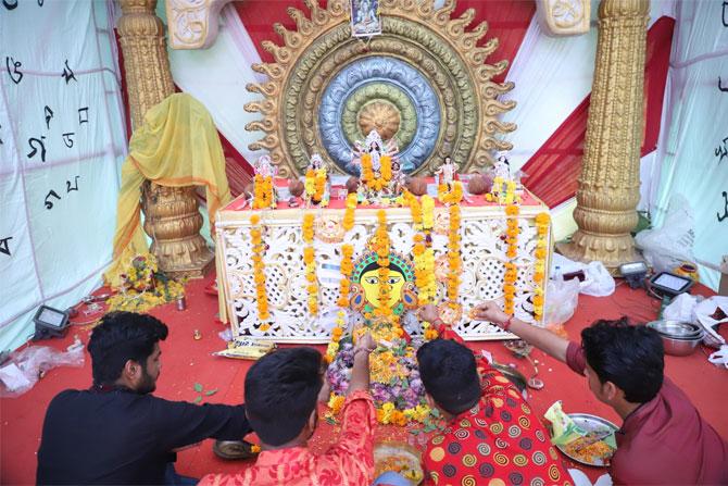 Bhatukama Festival and Durga Pooja celebrations held at Parul University