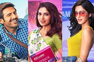 Pati Patni Aur Woh :Kartik, Bhumi and Ananya's look revealed