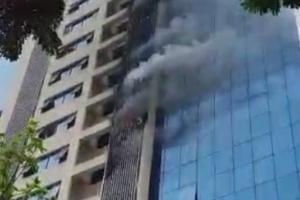 Mumbai: Fire breaks out at a building in Andheri; three rescued