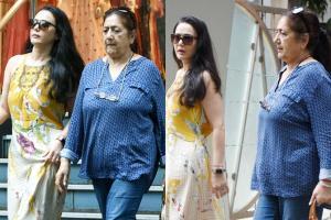 Preity Zinta and Nilprabha Zinta/picture courtesy: Yogen Shah