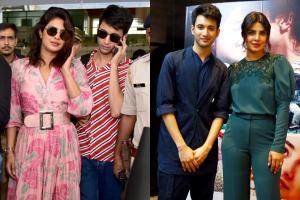 Priyanka Chopra Jonas with Rohit Saraf/picture courtesy: Pallav Paliwal