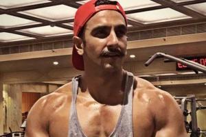 Ranveer Singh's pumped up picture will make you hit the gym right away