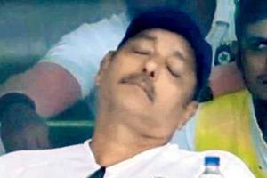 Shastri on being trolled for sleeping: I don't care what people say