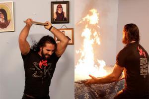 WWE Raw: Seth Rollins enters Firefly Fun House and burns it down!