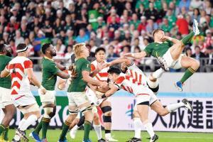 South Africa end Japanese dream at Rugby World Cup