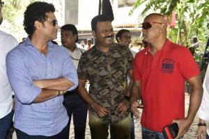 Sachin Tendulkar and Co turn up to vote at MCA elections