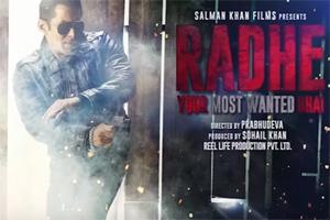 Salman Khan releases motion poster of Radhe: Your Most Wanted Bhai